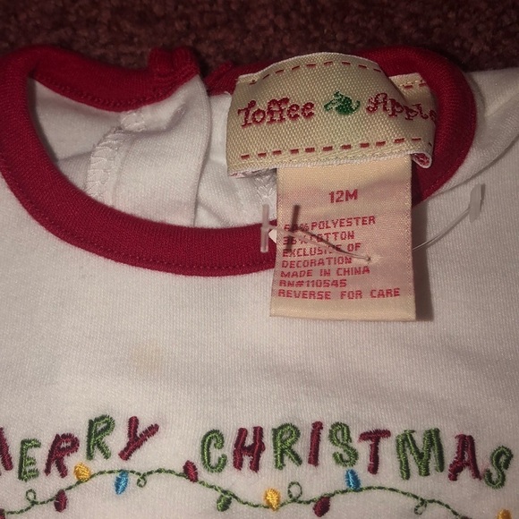 New without tags Toffee Apple Onsie - Picture 3 of 4